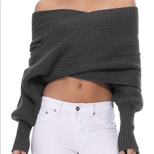 Wrap sweater (Multi use)